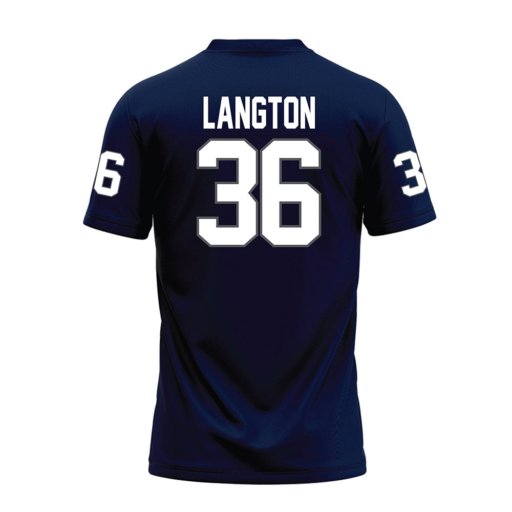 Monmouth - NCAA Football : Steven Langton - Premium Football Jersey