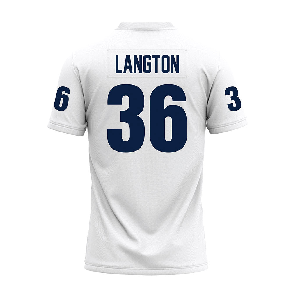 Monmouth - NCAA Football : Steven Langton - Premium Football Jersey
