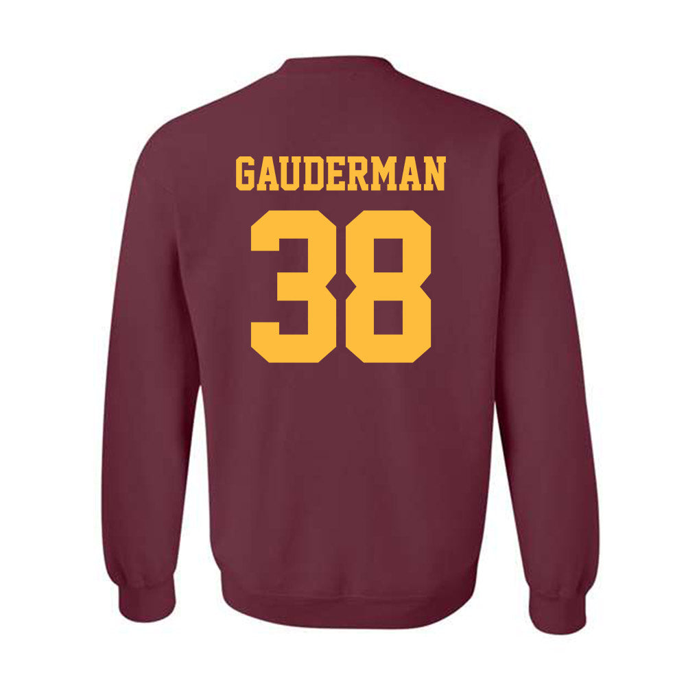 UMN Duluth - NCAA Football : David Gauderman - Classic Shersey Crewneck Sweatshirt-1