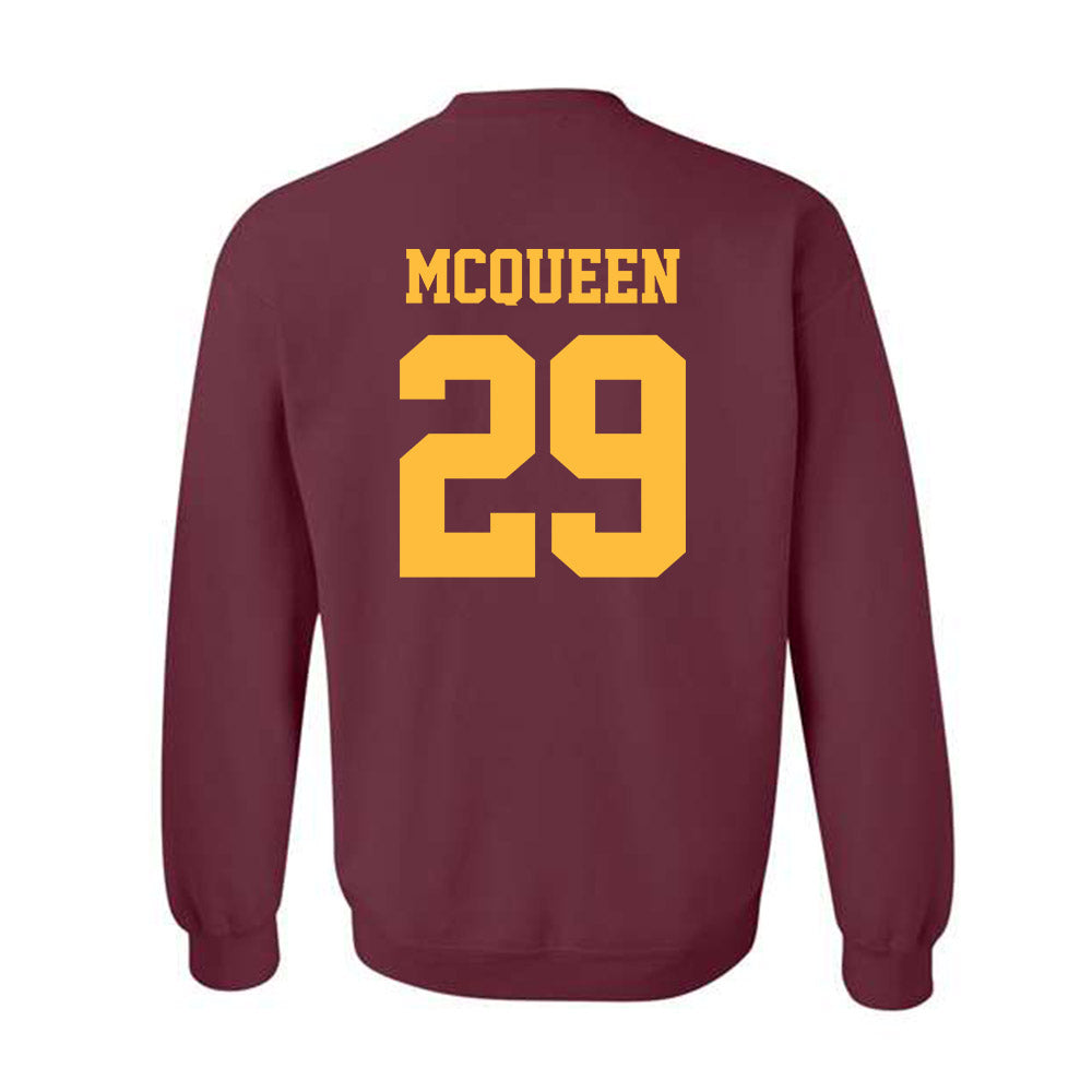 UMN Duluth - NCAA Football : Preston McQueen - Classic Shersey Crewneck Sweatshirt-1