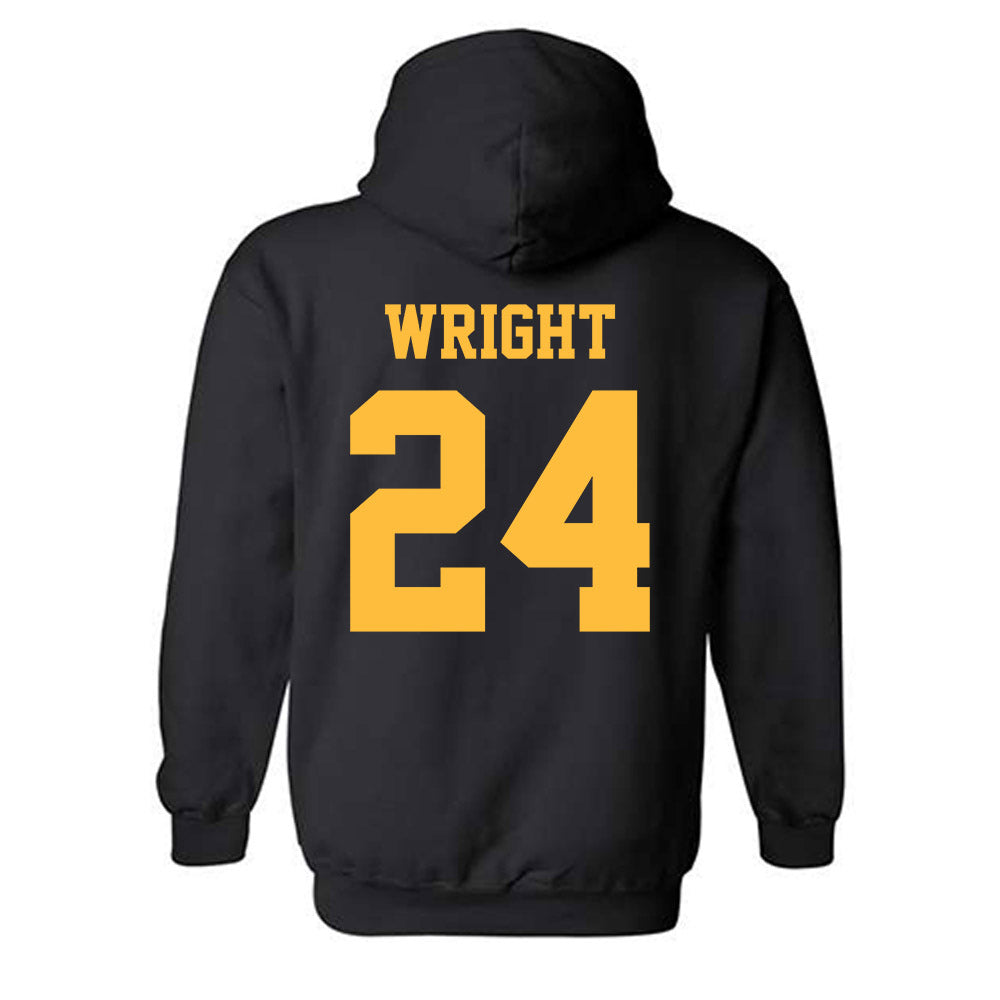 UMN Duluth - NCAA Football : Isaiah Wright - Classic Shersey Hooded Sweatshirt-1