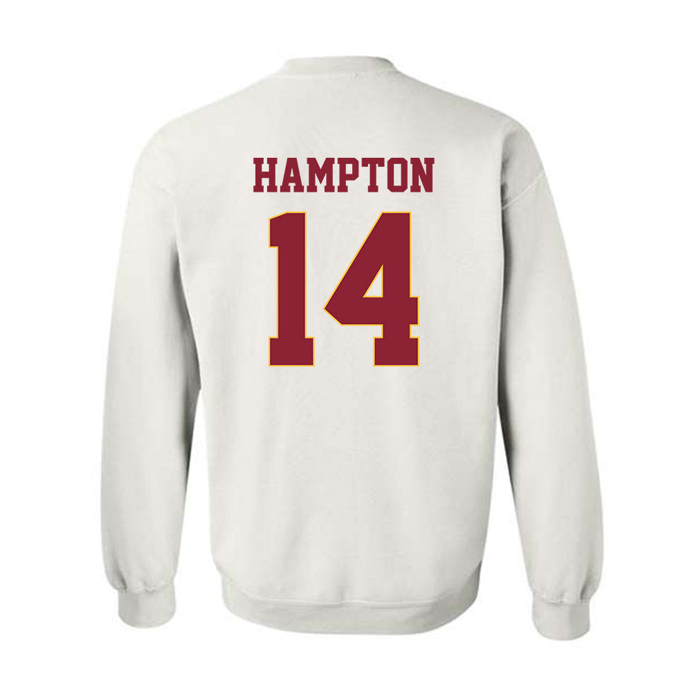 UMN Duluth - NCAA Football : Isaiah Hampton - Classic Shersey Crewneck Sweatshirt-1