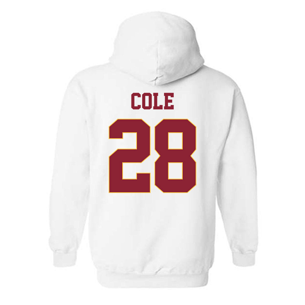 UMN Duluth - NCAA Baseball : Ethan Cole - Classic Shersey Hooded Sweatshirt-1