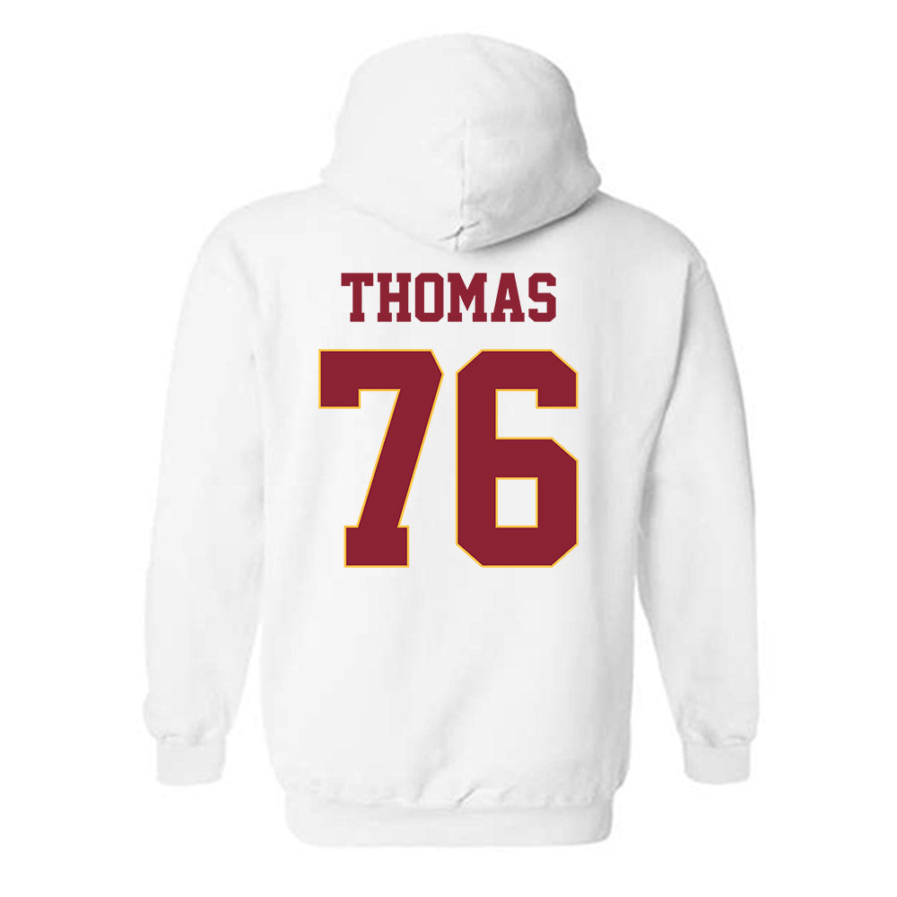 UMN Duluth - NCAA Football : Jae'Shaun Thomas - Classic Shersey Hooded Sweatshirt-1