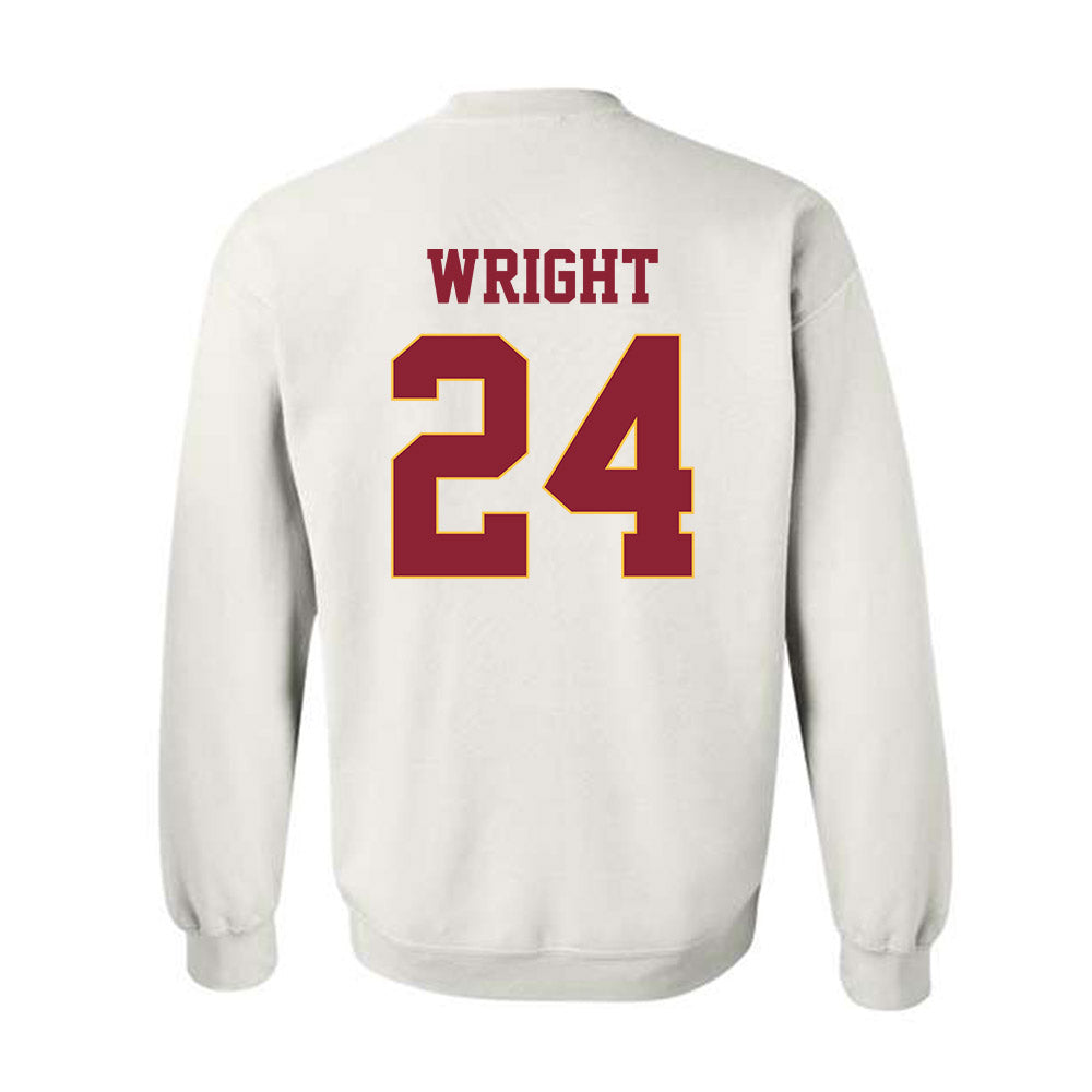 UMN Duluth - NCAA Football : Isaiah Wright - Classic Shersey Crewneck Sweatshirt-1