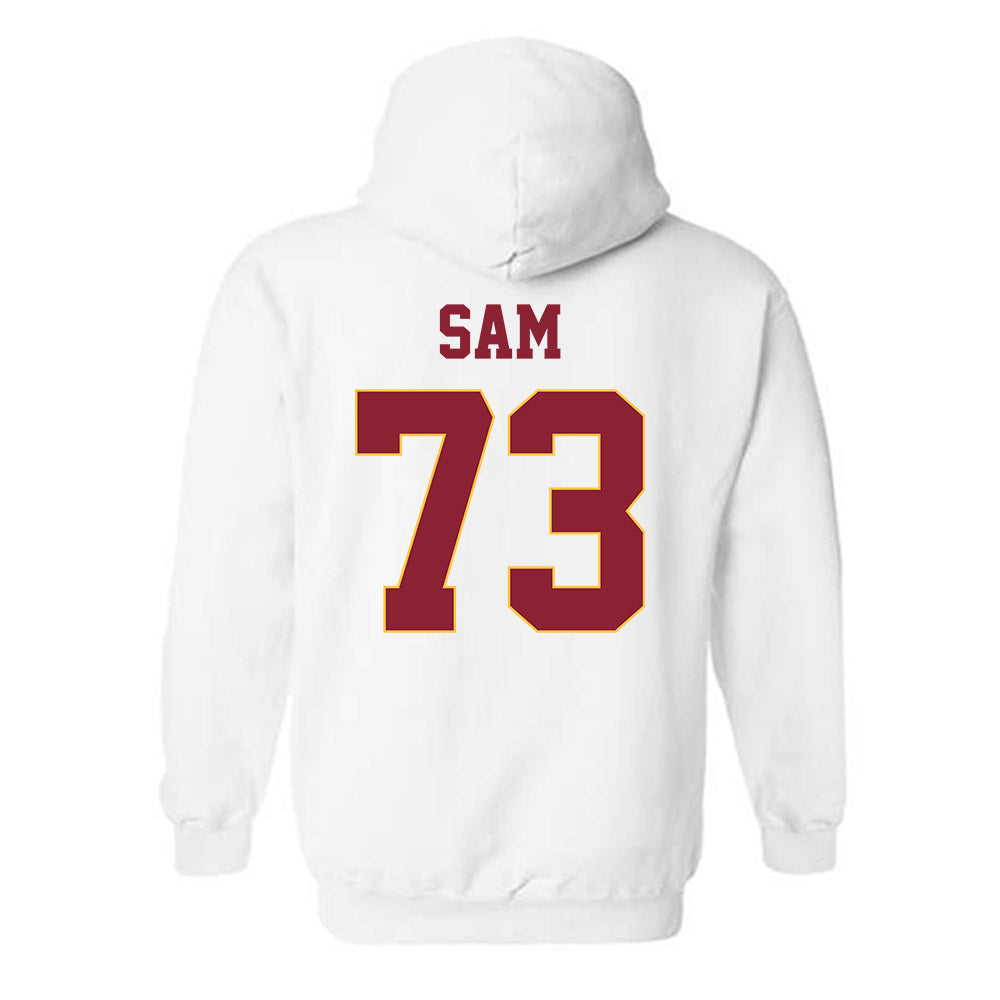 UMN Duluth - NCAA Football : Ethan Sam - Classic Shersey Hooded Sweatshirt-1