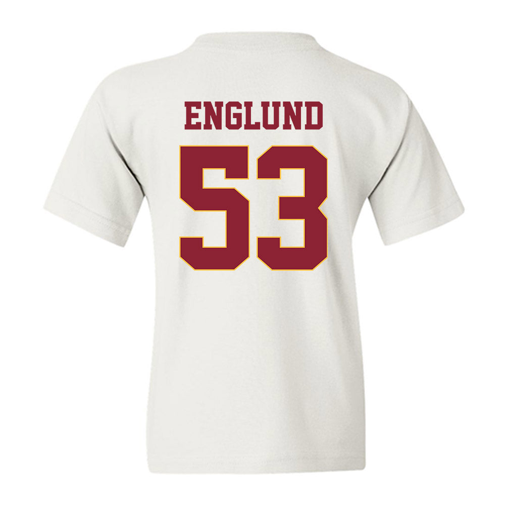 UMN Duluth - NCAA Football : Oliver Englund - Classic Shersey Youth T-Shirt-1
