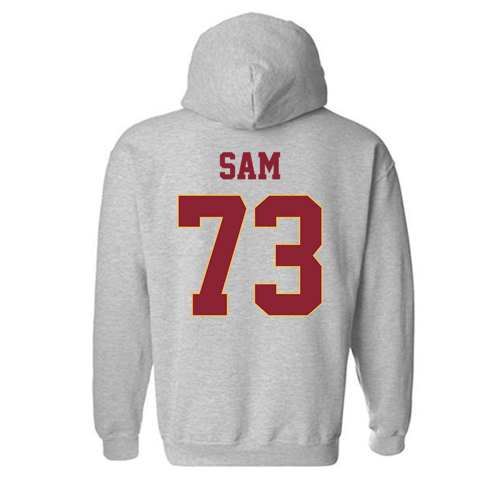 UMN Duluth - NCAA Football : Ethan Sam - Classic Shersey Hooded Sweatshirt-1