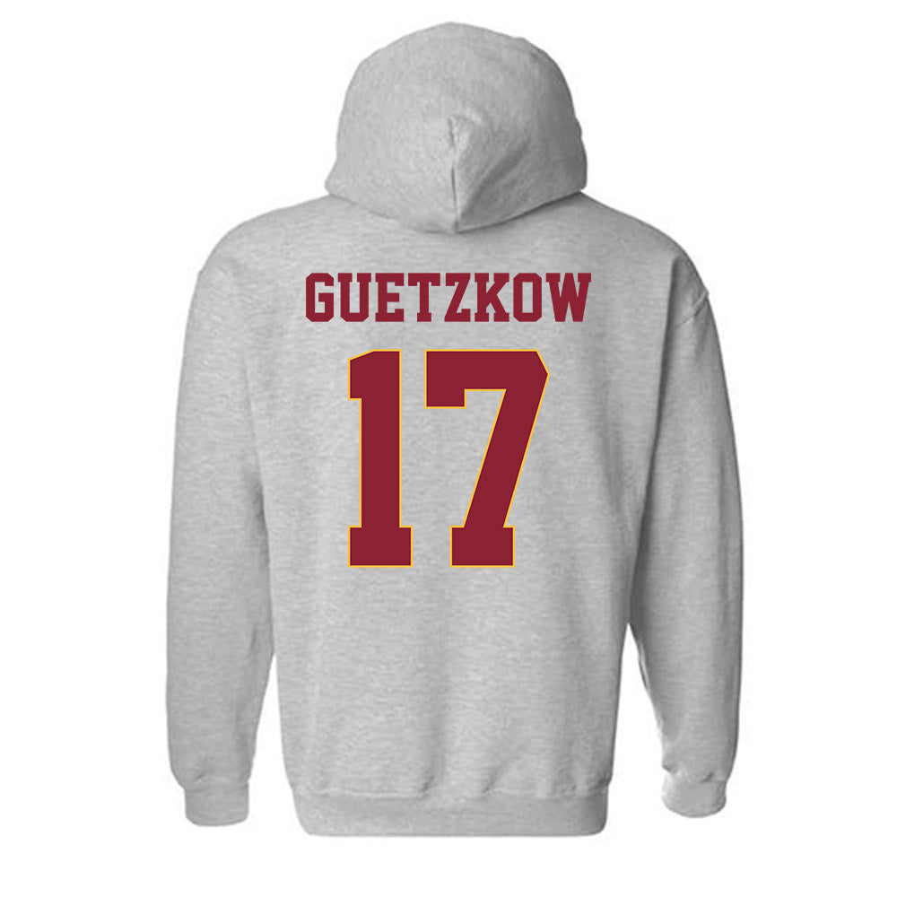 UMN Duluth - NCAA Women's Volleyball : Madeline Guetzkow - Classic Shersey Hooded Sweatshirt-1