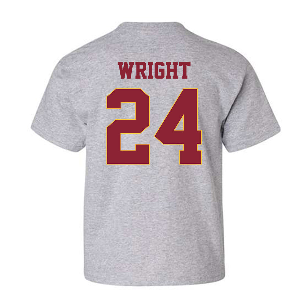 UMN Duluth - NCAA Football : Isaiah Wright - Classic Shersey Youth T-Shirt-1