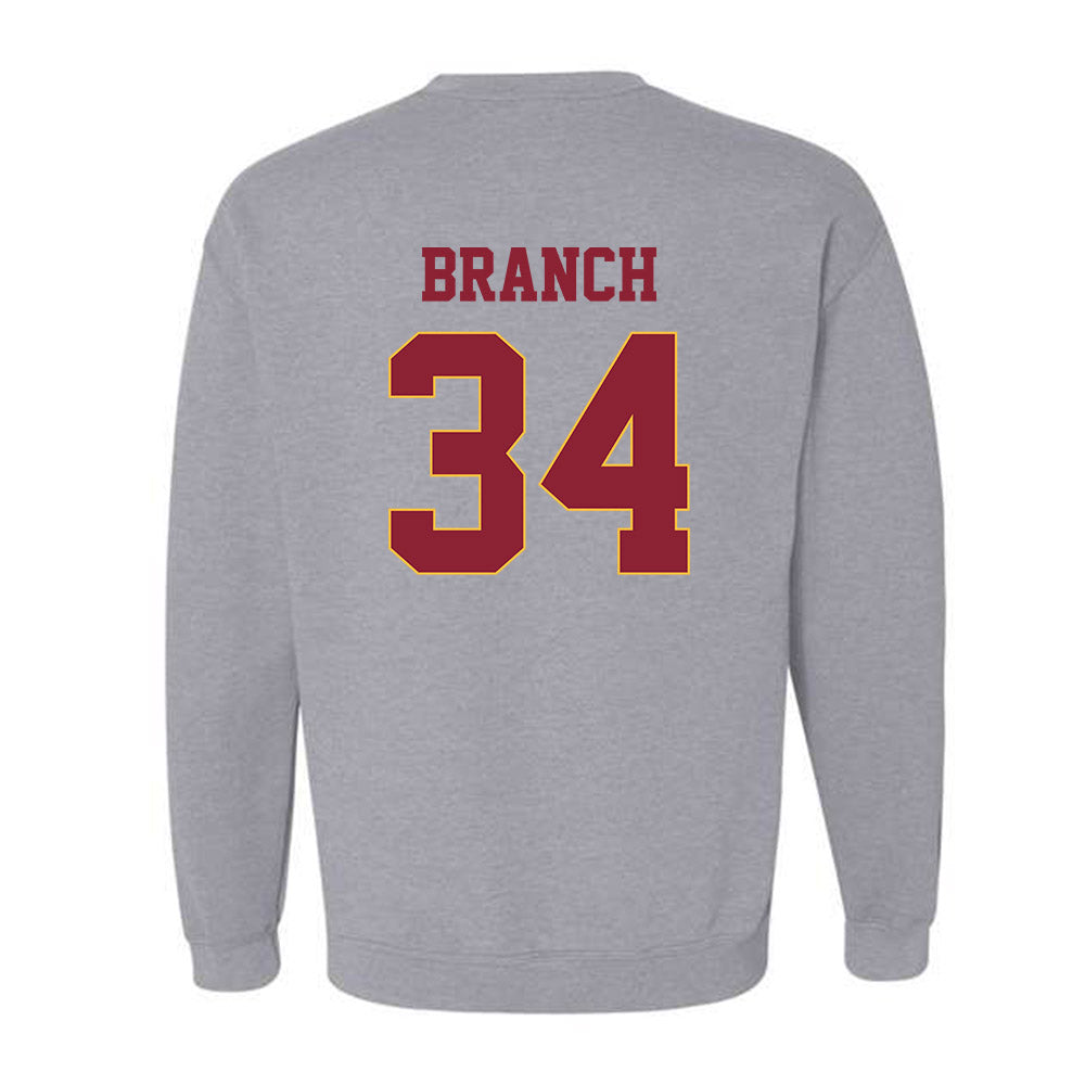 UMN Duluth - NCAA Football : Nate Branch - Classic Shersey Crewneck Sweatshirt-1