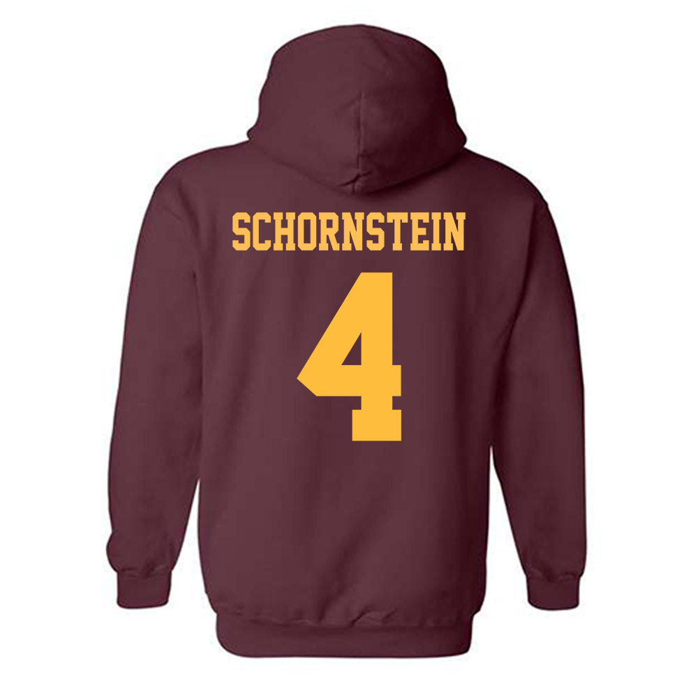 UMN Duluth - NCAA Baseball : Brady Schornstein - Classic Shersey Hooded Sweatshirt-1