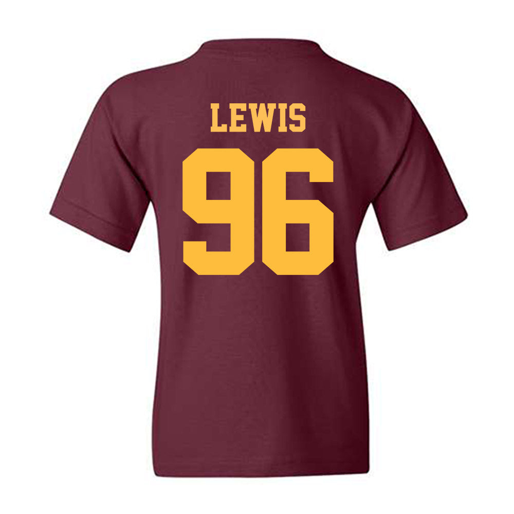 UMN Duluth - NCAA Football : Spencer Lewis - Classic Shersey Youth T-Shirt-1