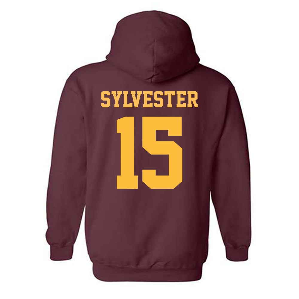 UMN Duluth - NCAA Football : Alex Sylvester - Classic Shersey Hooded Sweatshirt-1