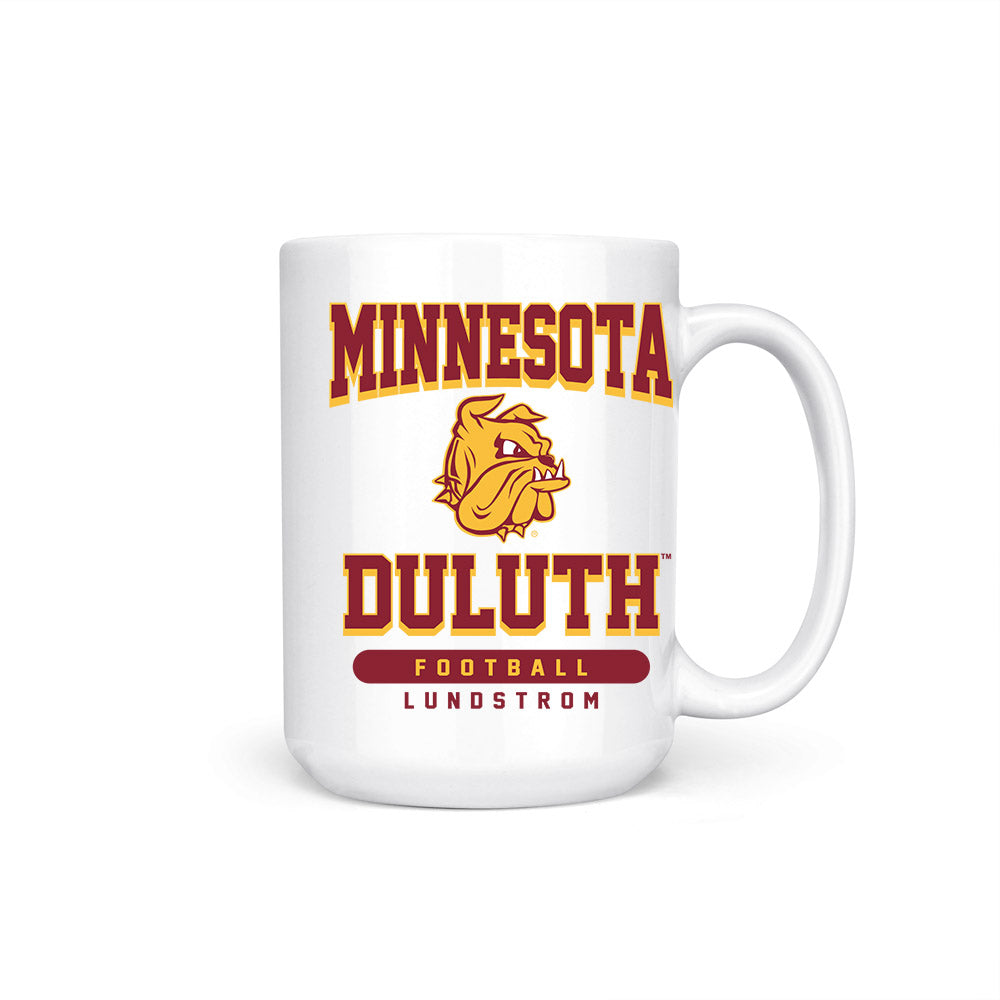 UMN Duluth - NCAA Football : David Lundstrom - Coffee Mug-0