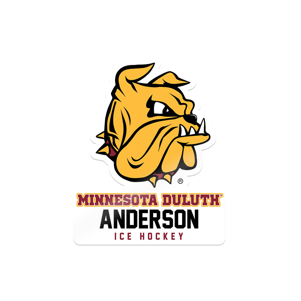 UMN Duluth - NCAA Men's Ice Hockey : Hunter Anderson - Sticker-0