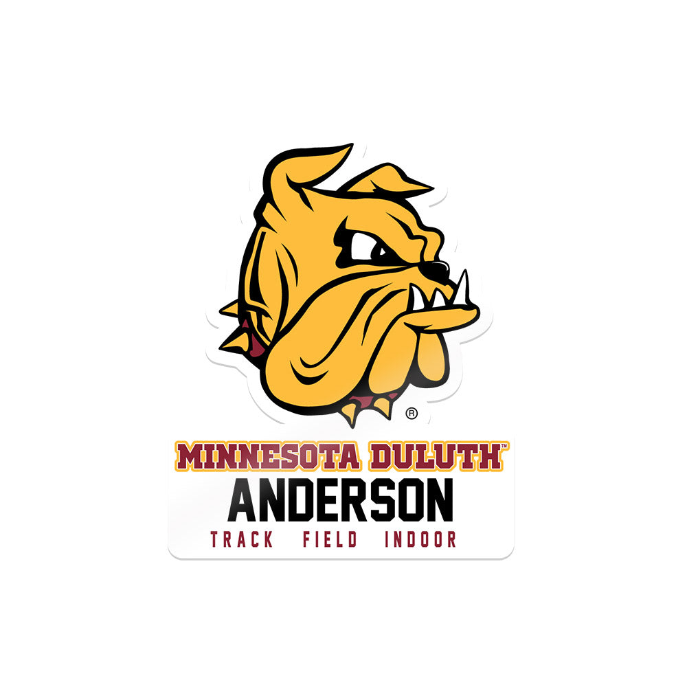 UMN Duluth - NCAA Women's Track & Field : Emily Anderson - Sticker-0