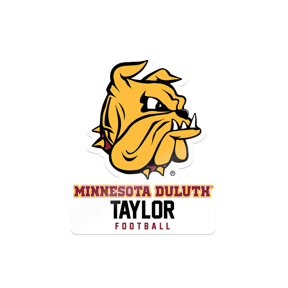 UMN Duluth - NCAA Football : Landon Taylor - Sticker-0