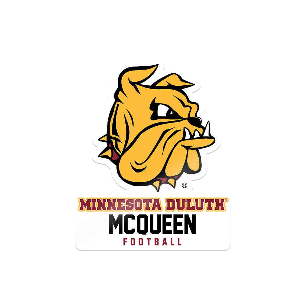 UMN Duluth - NCAA Football : Preston McQueen - Sticker-0