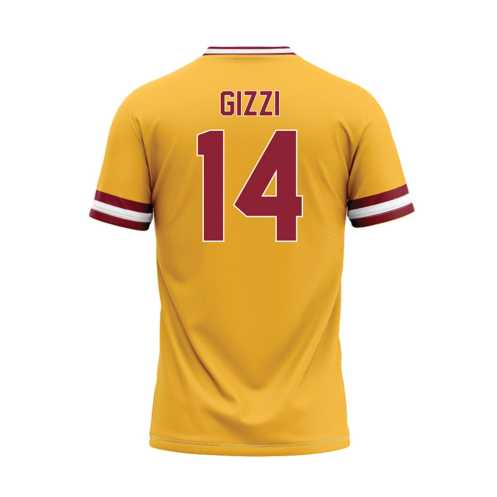 UMN Duluth - NCAA Baseball : Joseph Gizzi - Gold Baseball Jersey-1