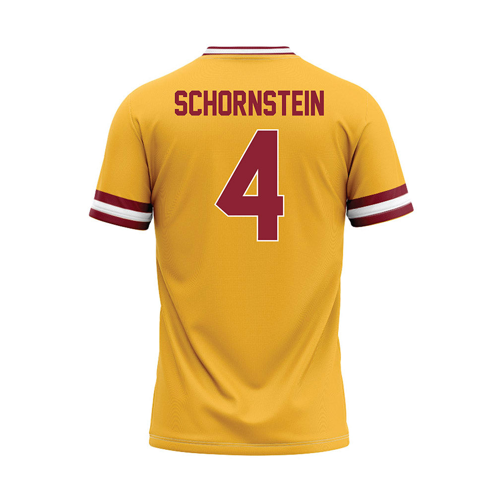 UMN Duluth - NCAA Baseball : Brady Schornstein - Gold Baseball Jersey-1