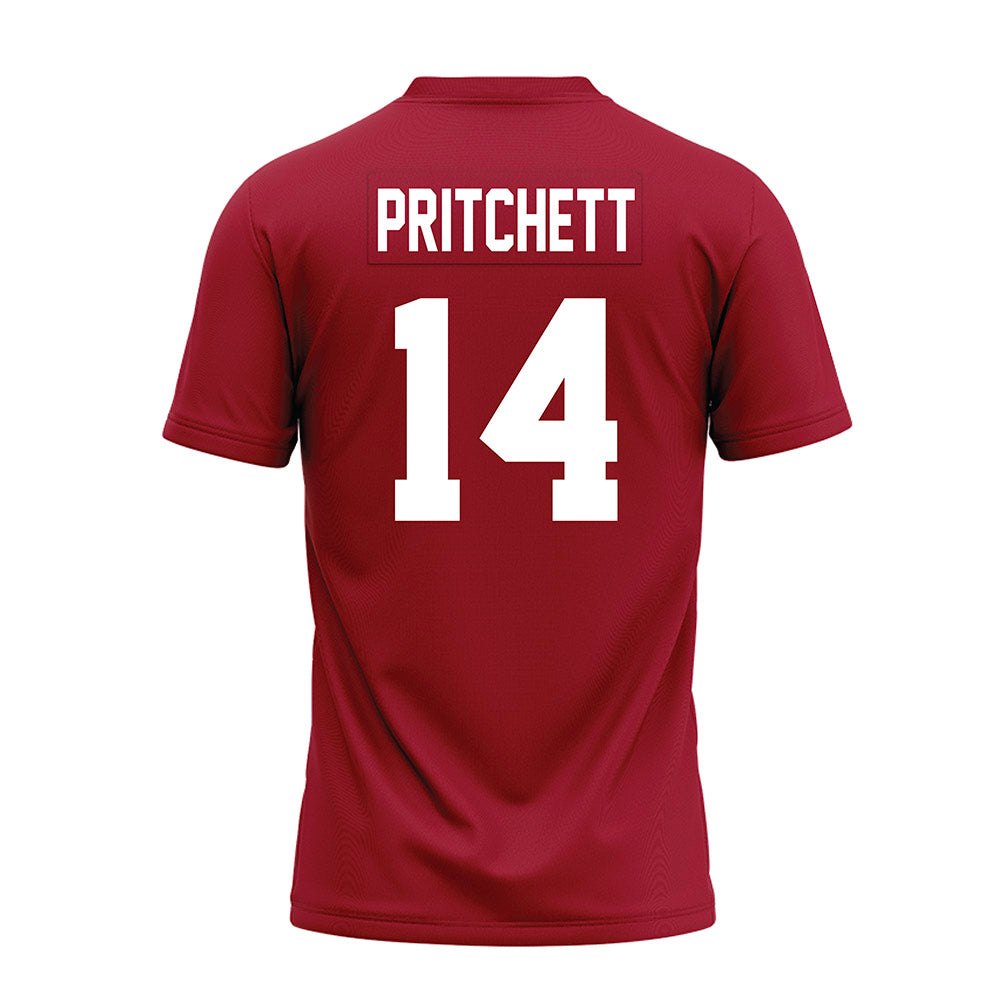 Alabama - NCAA Football : Marshall Pritchett - Premium Football Jersey-1