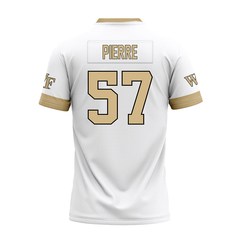 Wake Forest - NCAA Football : Sebastien Pierre - White Premium Football Jersey