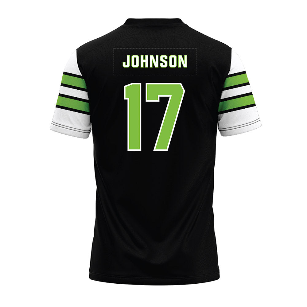 UAB - NCAA Football : Zach Johnson - Black Premium Football Jersey-1