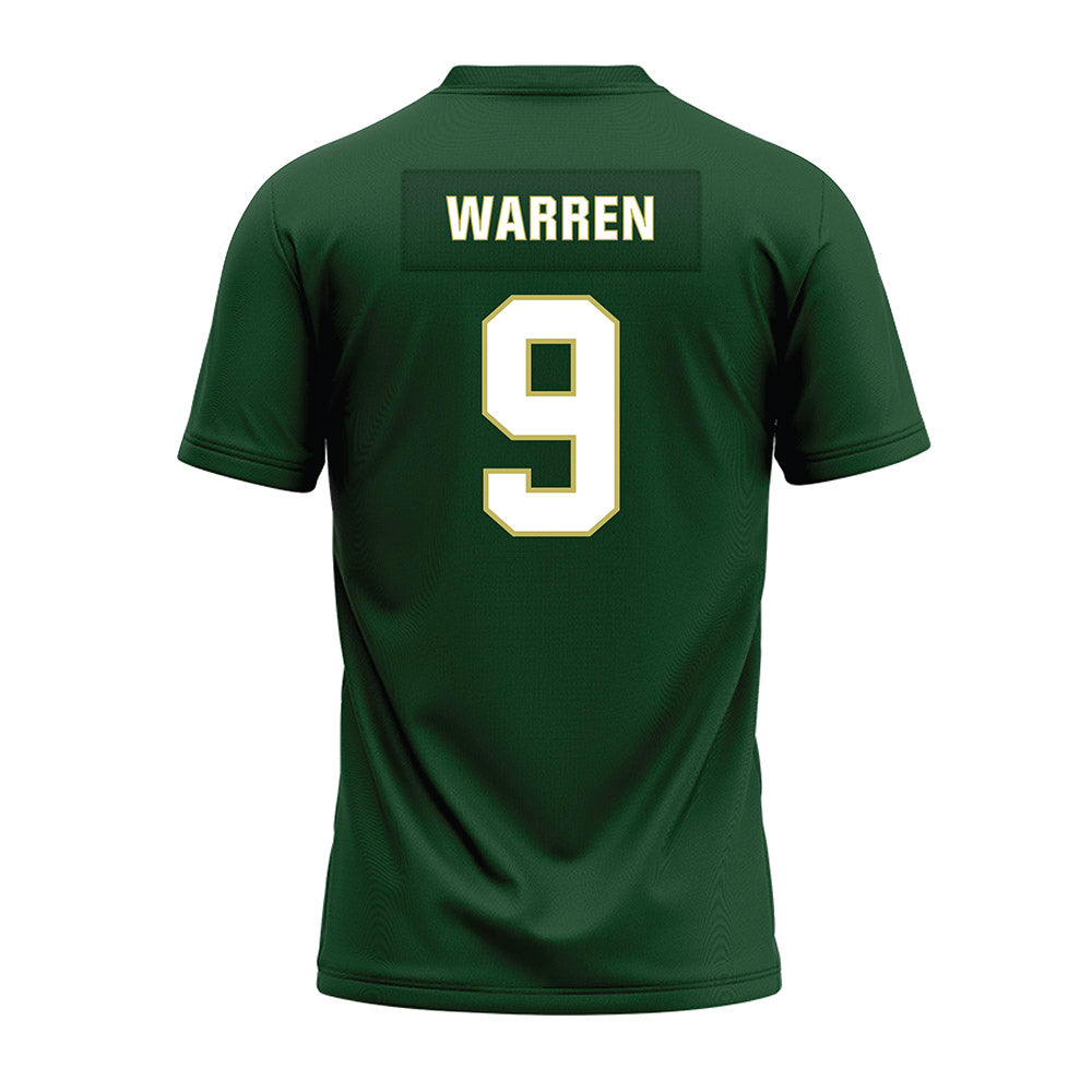 UAB - NCAA Football : Denver Warren - Green Premium Football Jersey-1