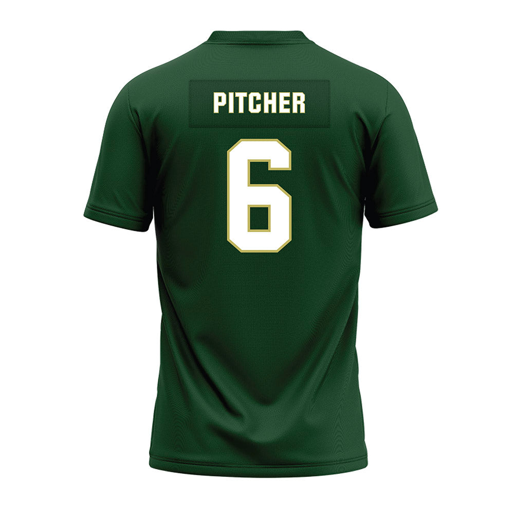 UAB - NCAA Football : Calvin Pitcher - Green Premium Football Jersey-1