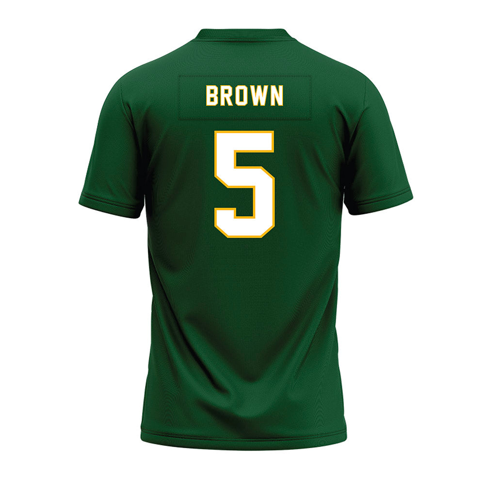 UAB - NCAA Football : Kaleb Brown - Green Premium Football Jersey-1