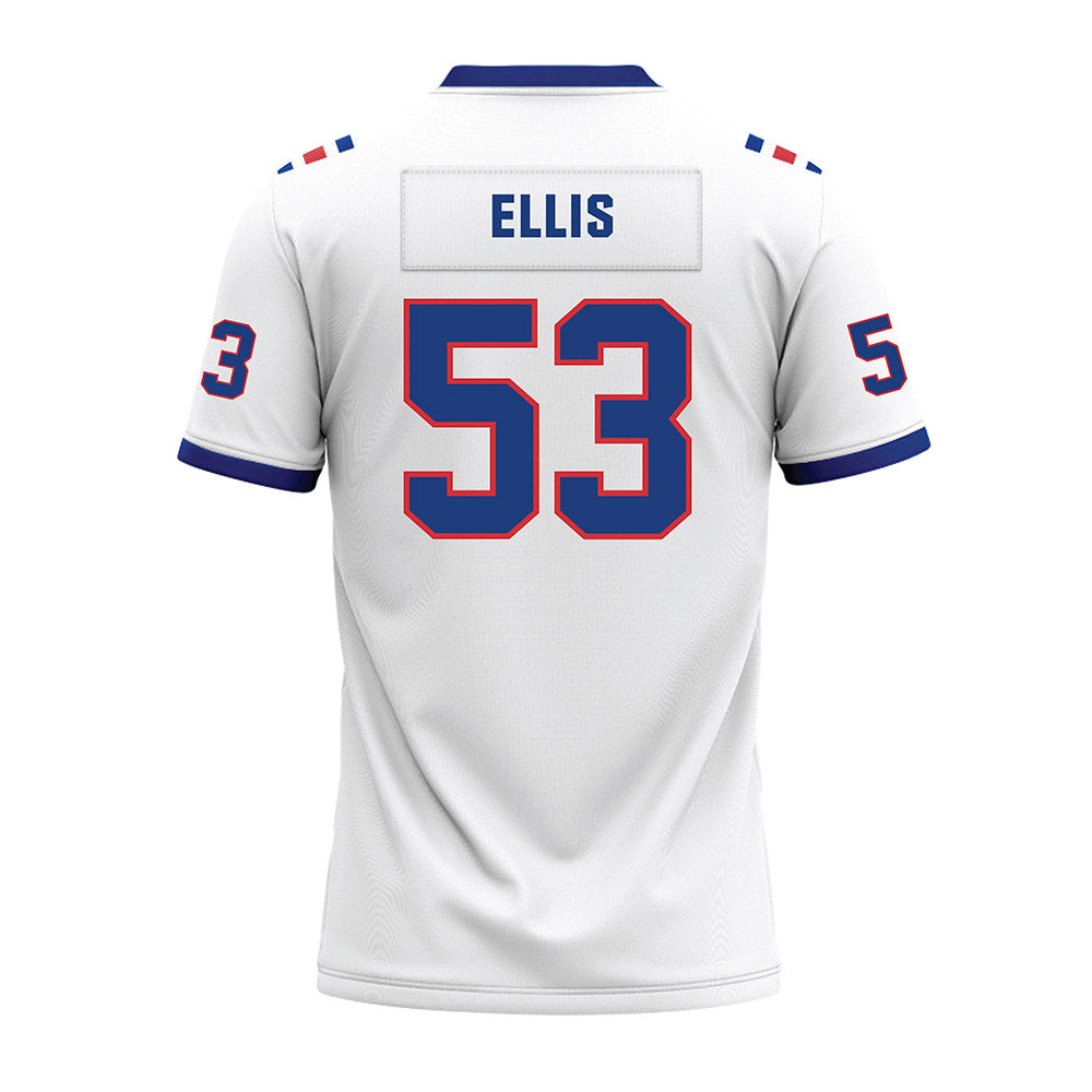 LA Tech - NCAA Football : Austin Ellis - White Premium Football Jersey