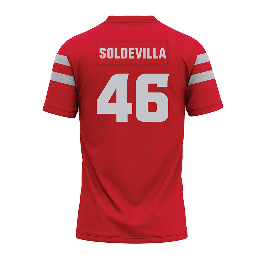 Louisiana - NCAA Football : Emiliano Soldevilla - Premium Football Jersey