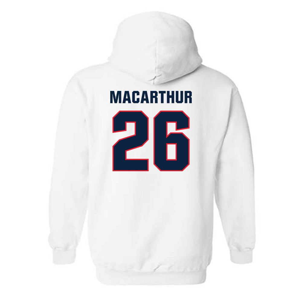 UConn - NCAA Baseball : Grant MacArthur - Classic Shersey Hooded Sweatshirt