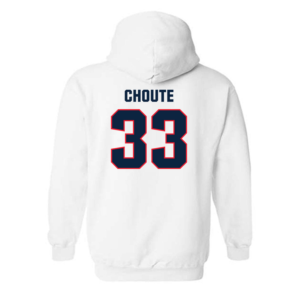 UConn - NCAA Football : Kervins Choute - Classic Shersey Hooded Sweatshirt