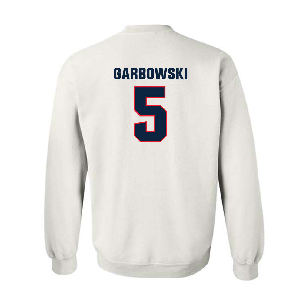UConn - NCAA Baseball : Matt Garbowski - Classic Shersey Crewneck Sweatshirt