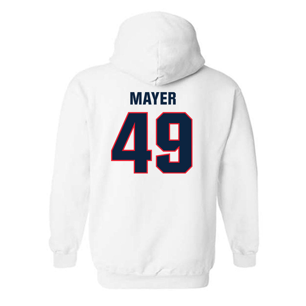 UConn - NCAA Baseball : Cameron Mayer - Classic Shersey Hooded Sweatshirt