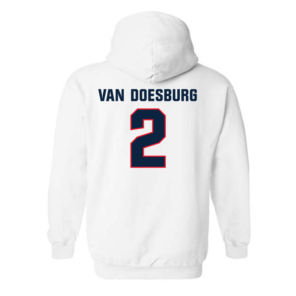 UConn - NCAA Women's Soccer : Maree-Anne Van Doesburg - Classic Shersey Hooded Sweatshirt-1