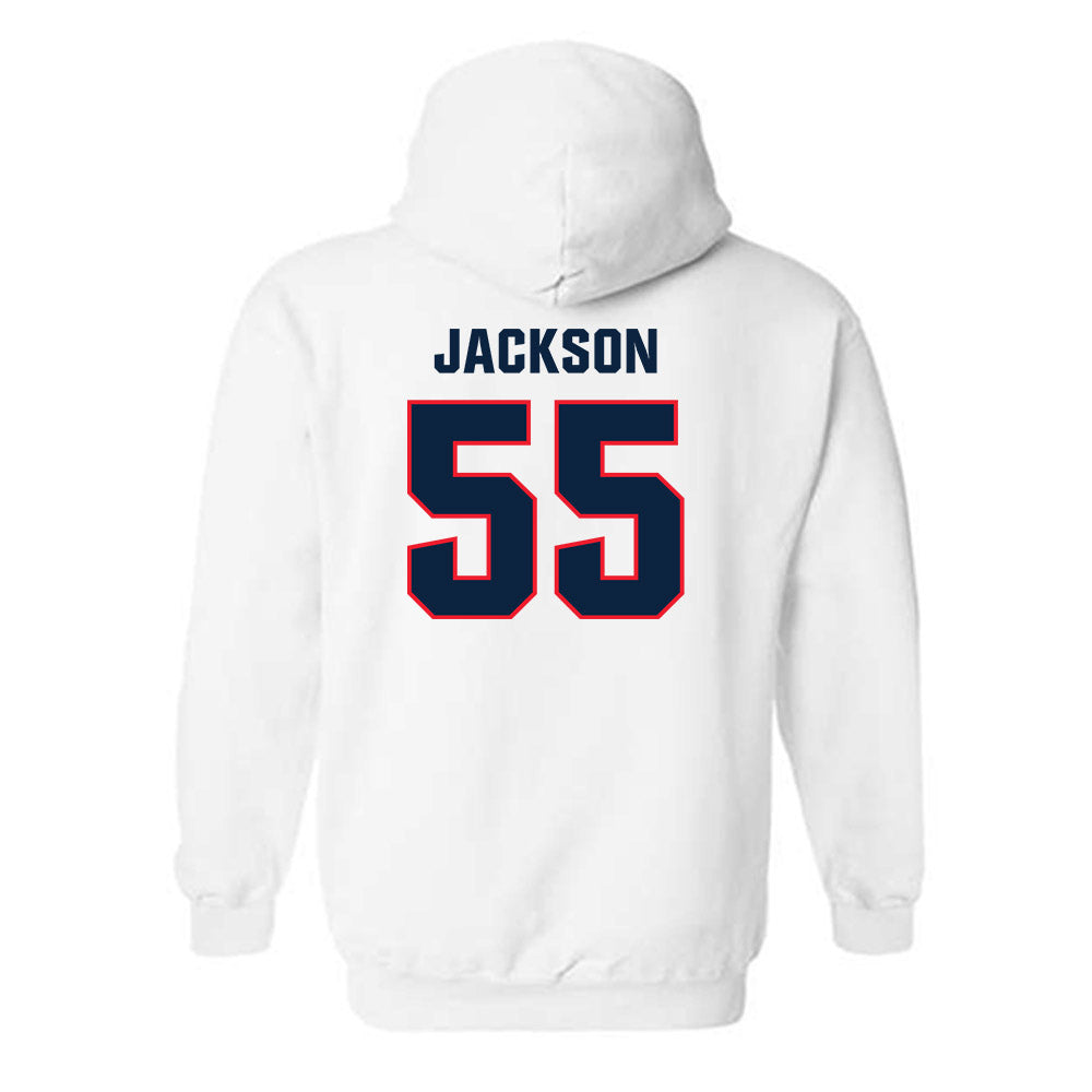 UConn - NCAA Football : Vincent Jackson - Classic Shersey Hooded Sweatshirt-1