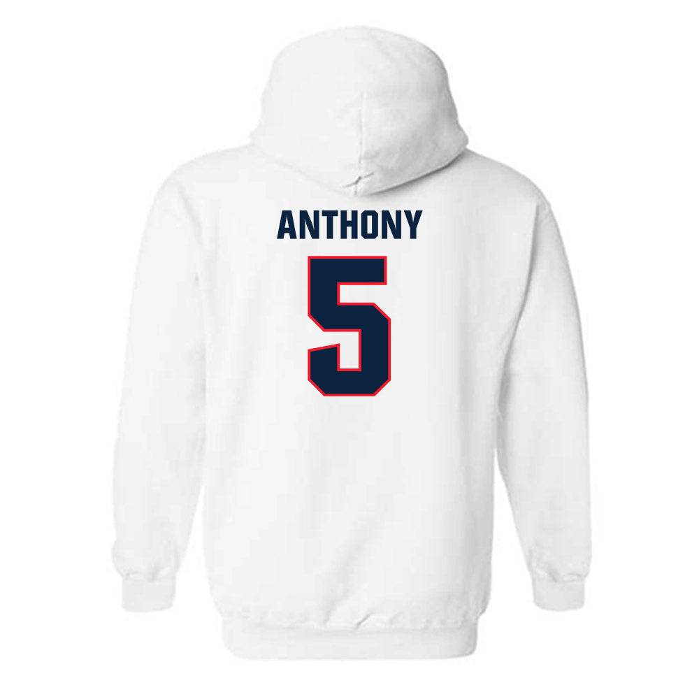 UConn - NCAA Football : Kaleb Anthony - Classic Shersey Hooded Sweatshirt