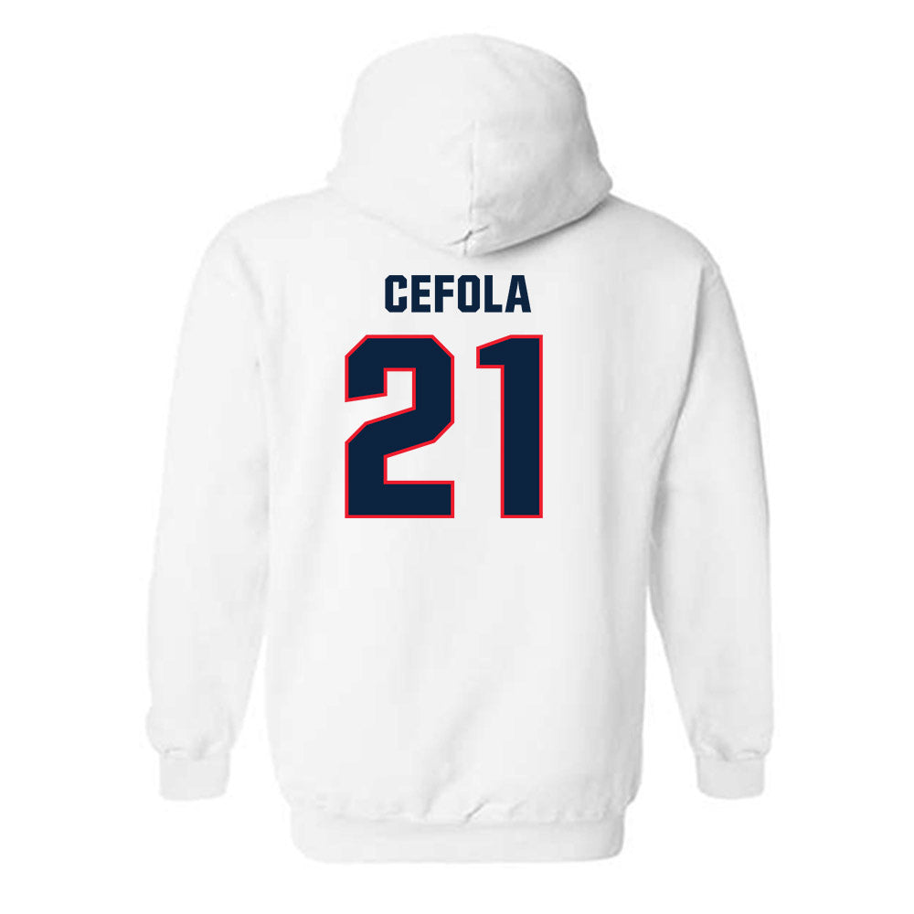 UConn - NCAA Softball : Bella Cefola - Classic Shersey Hooded Sweatshirt-1