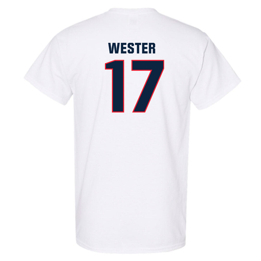 UConn - NCAA Men's Soccer : Edward Wester - Classic Shersey T-Shirt-1