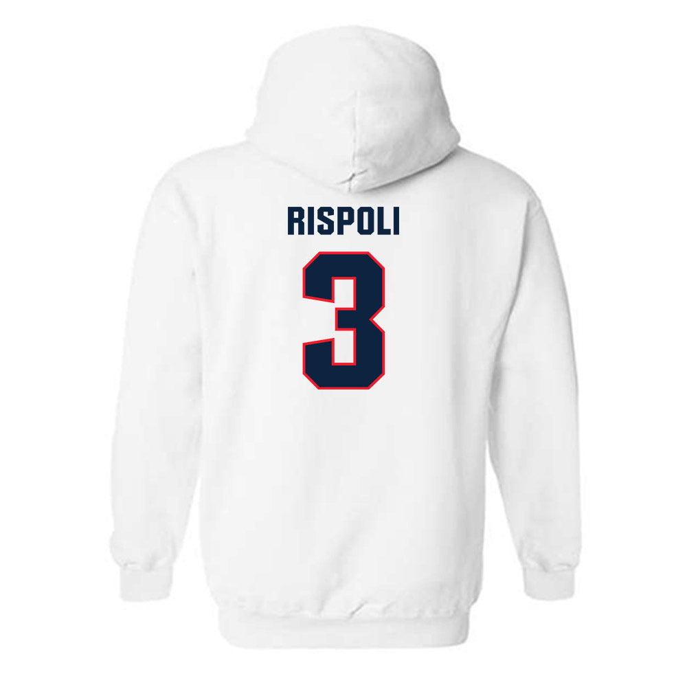 UConn - NCAA Baseball : Robert Rispoli - Classic Shersey Hooded Sweatshirt
