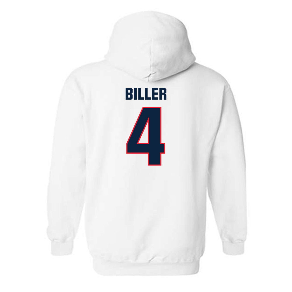 UConn - NCAA Baseball : Sam Biller - Classic Shersey Hooded Sweatshirt-1