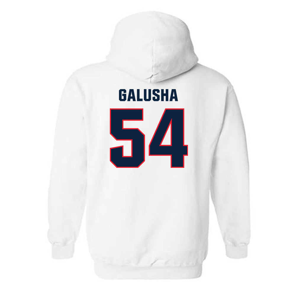 UConn - NCAA Baseball : Thomas Galusha - Classic Shersey Hooded Sweatshirt