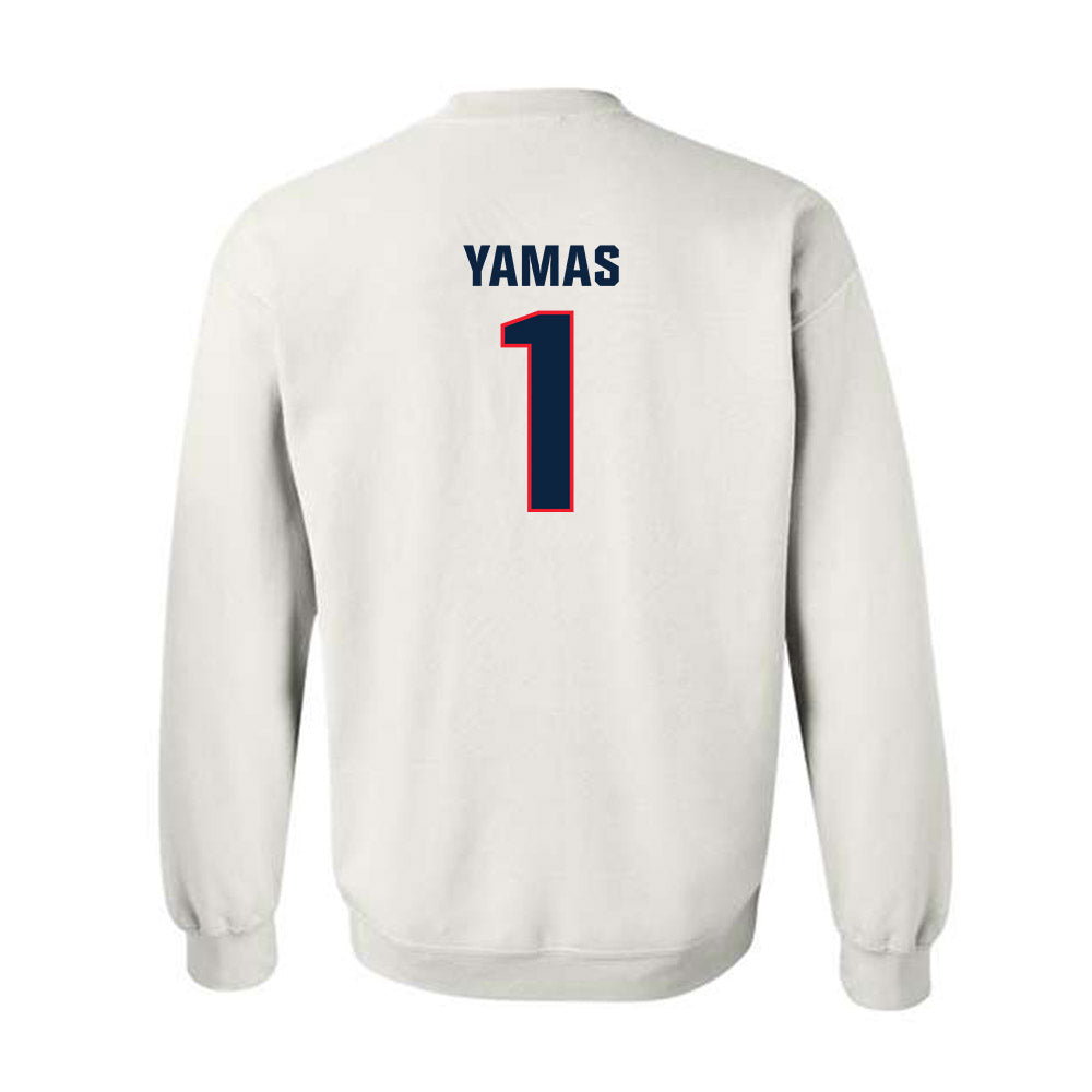 UConn - NCAA Women's Soccer : Ava Yamas - Classic Shersey Crewneck Sweatshirt-1