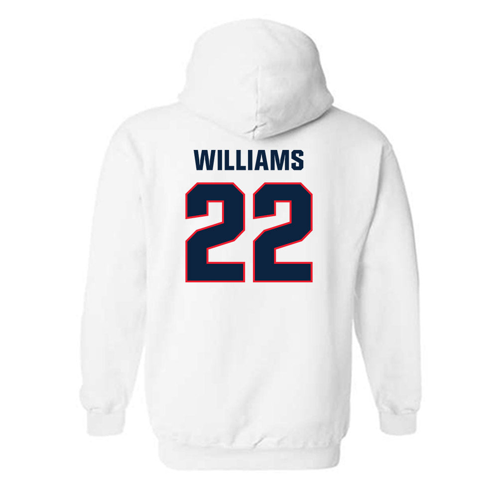 UConn - NCAA Women's Basketball : Serah Williams - Classic Shersey Hooded Sweatshirt-1