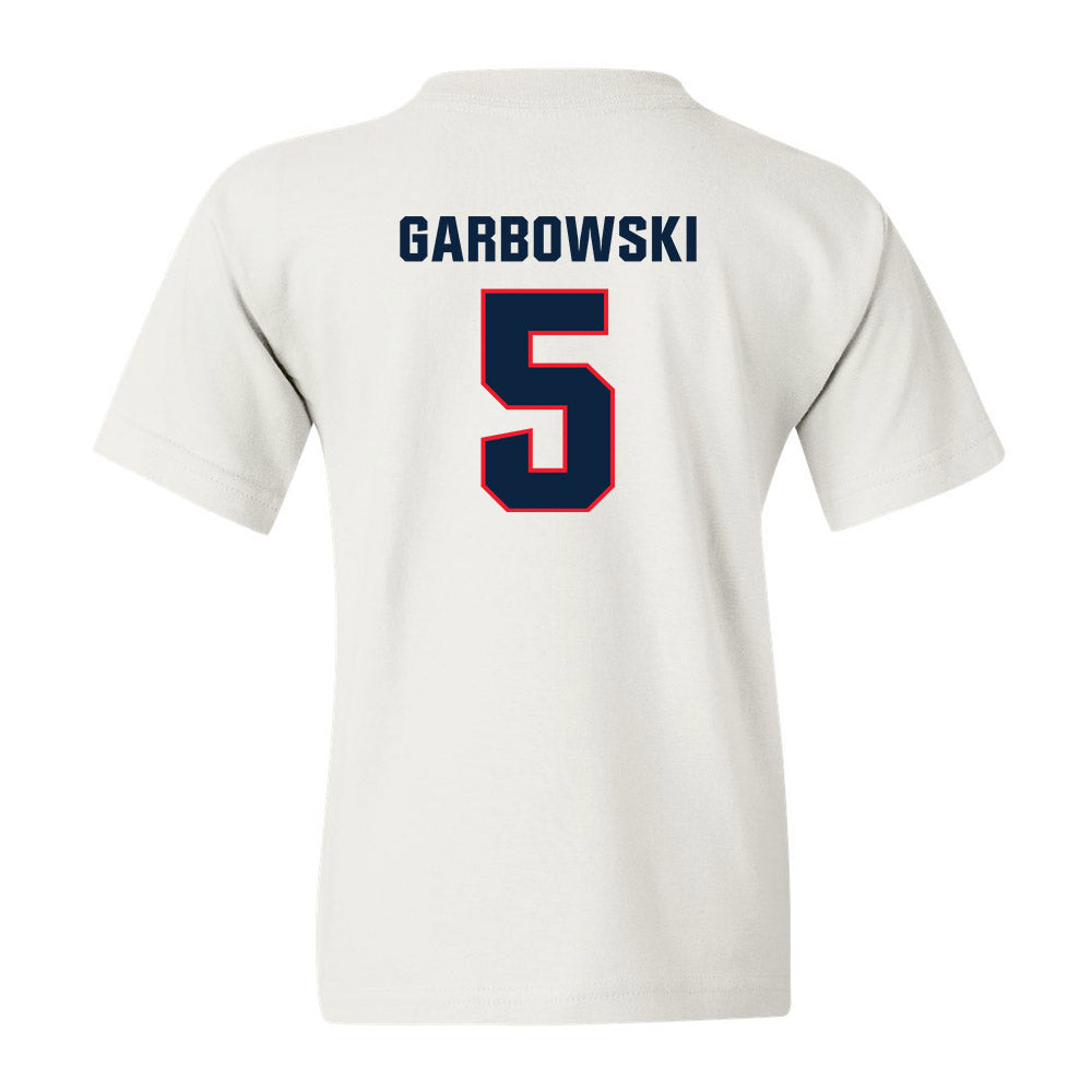 UConn - NCAA Baseball : Matt Garbowski - Classic Shersey Youth T-Shirt