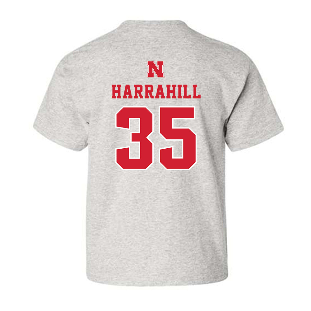 Nebraska - NCAA Baseball : Ryan Harrahill - Classic Shersey Youth T-Shirt-1