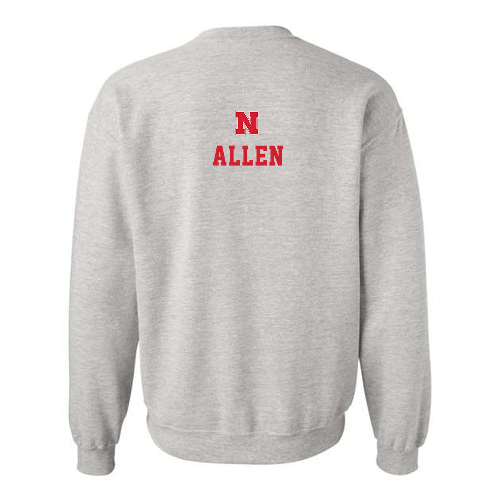 Nebraska - NCAA Men's Track & Field : Jacorric Allen - Classic Shersey Crewneck Sweatshirt-1